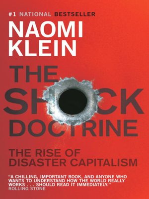 cover image of The Shock Doctrine